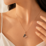Butterfly Sparkle Pendant Necklace thumbnail