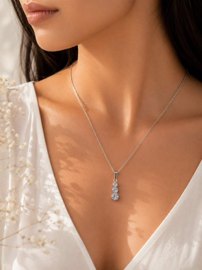Crystal Drop Pendant