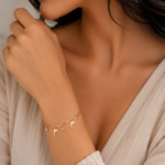 Golden Dolphin Charm Bracelet thumbnail