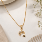 Golden Dolphin Pendant thumbnail