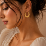 Nyra Gold Hoops thumbnail