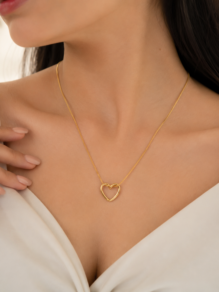 Golden Heart Pendant