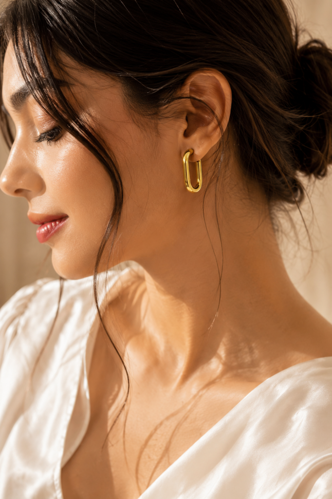 Timeless Gold Hoops